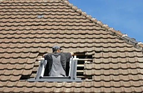 Pose de velux - Parentis en Born